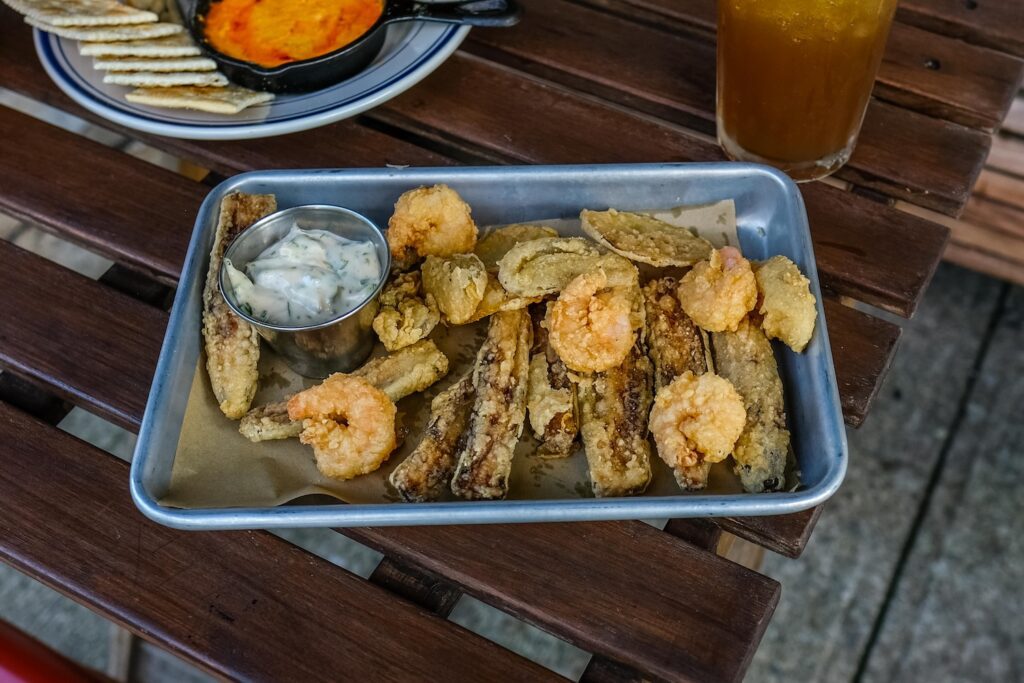 Front porch fritto, $18, from Ferguson's Country in Greenpoint, Brooklyn