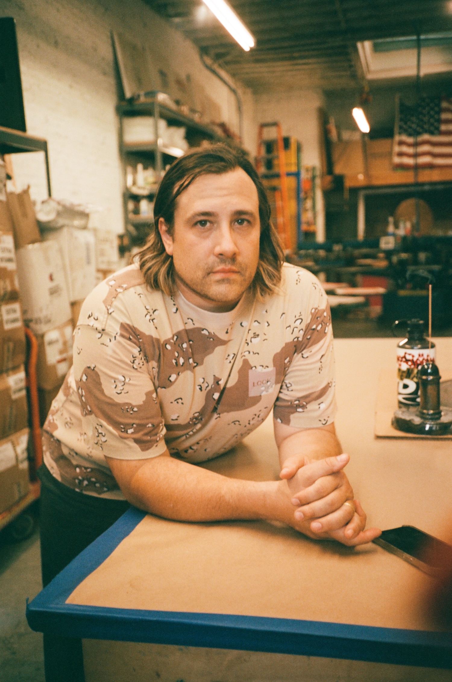 LQQK founder Alex Dondero in his Bushwick studio