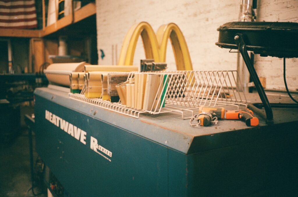Inside the LQQK studio in Bushwick