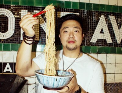 Photo of Chef and 'Taiwanese?' author Eric Sze.