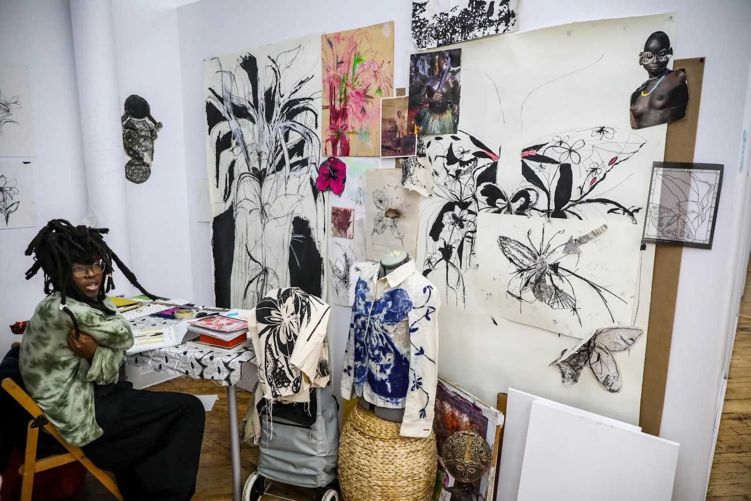 Photo from Gowanus Open Studios in 2023