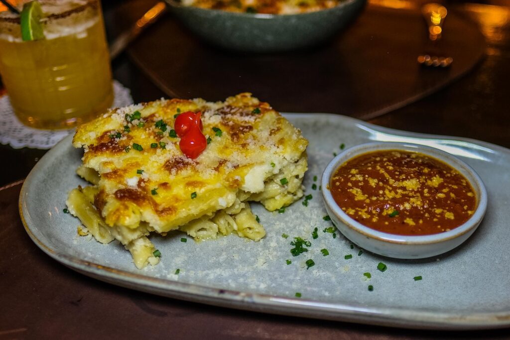 Macarona béchamel, $28, from Sofra in Bay Ridge, Brooklyn